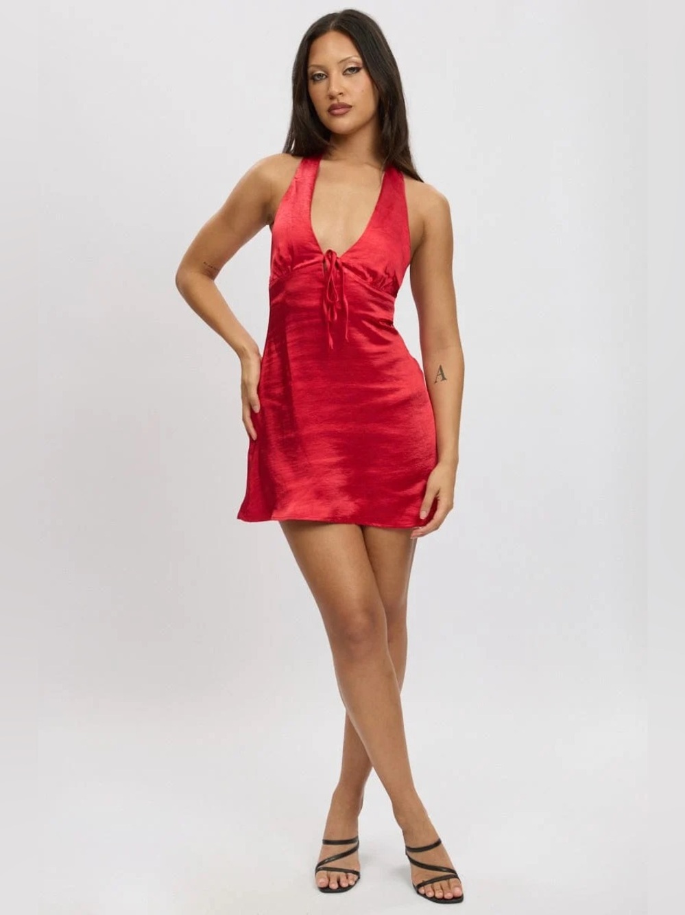 Princess Polly • NWT Lanier Mini Dress Red